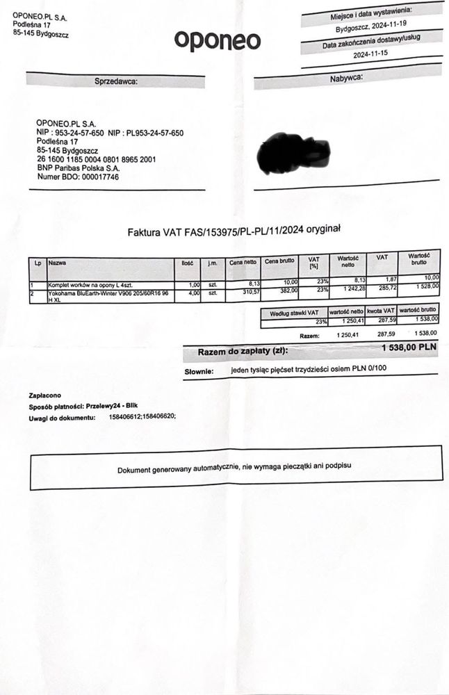 Komplet kół zimowych. 2024r yokohama opel astra