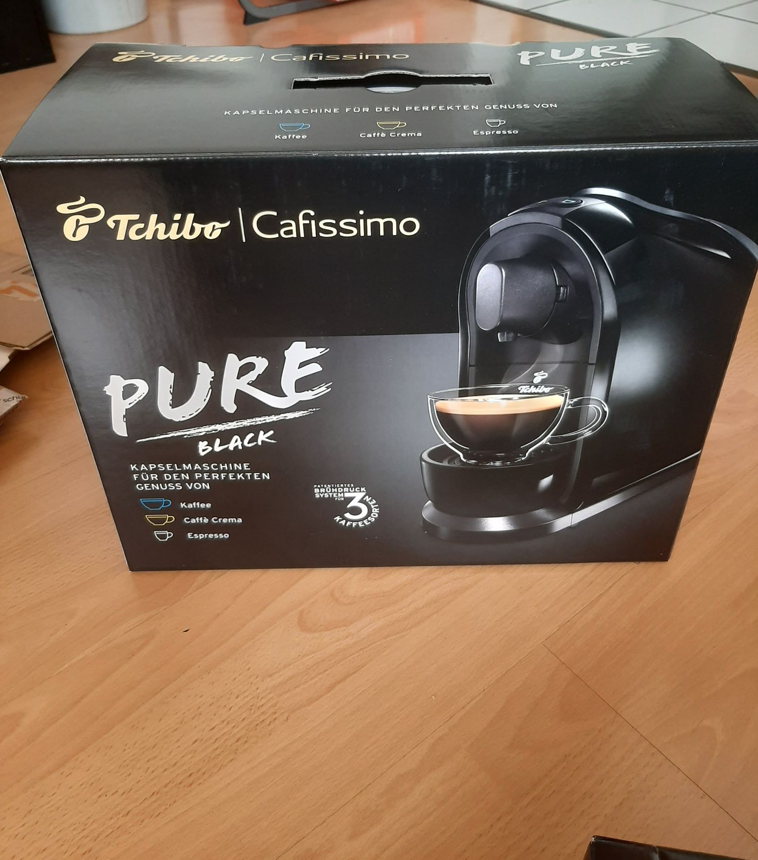 Ekspres Tchibo Cafissimo Pure Czarny Kapsułkowy
