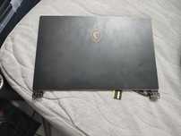 Klapa + matryca + zawiasy + kabel dp do MSI gs65