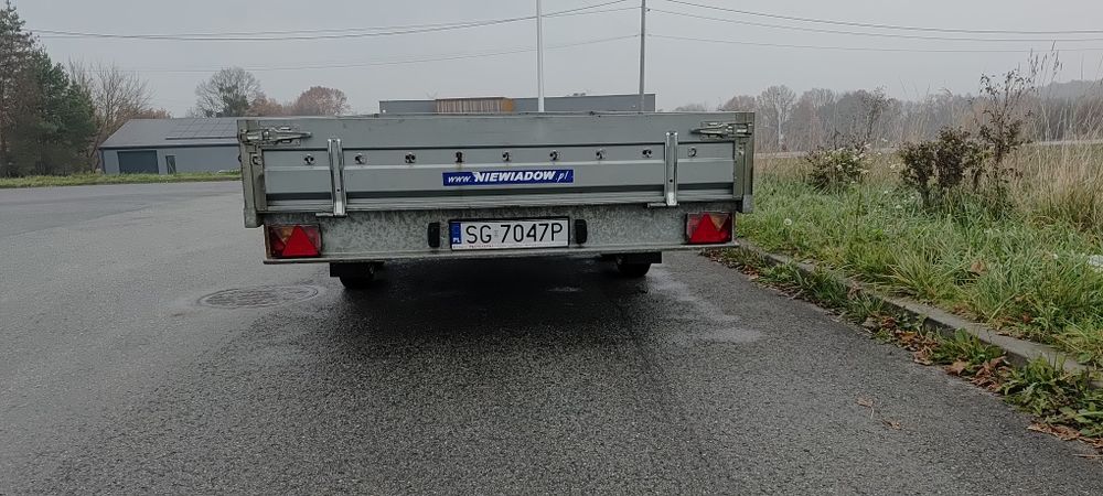 Przyczepa Niewiadów c2500 4m tandem przyczepka
