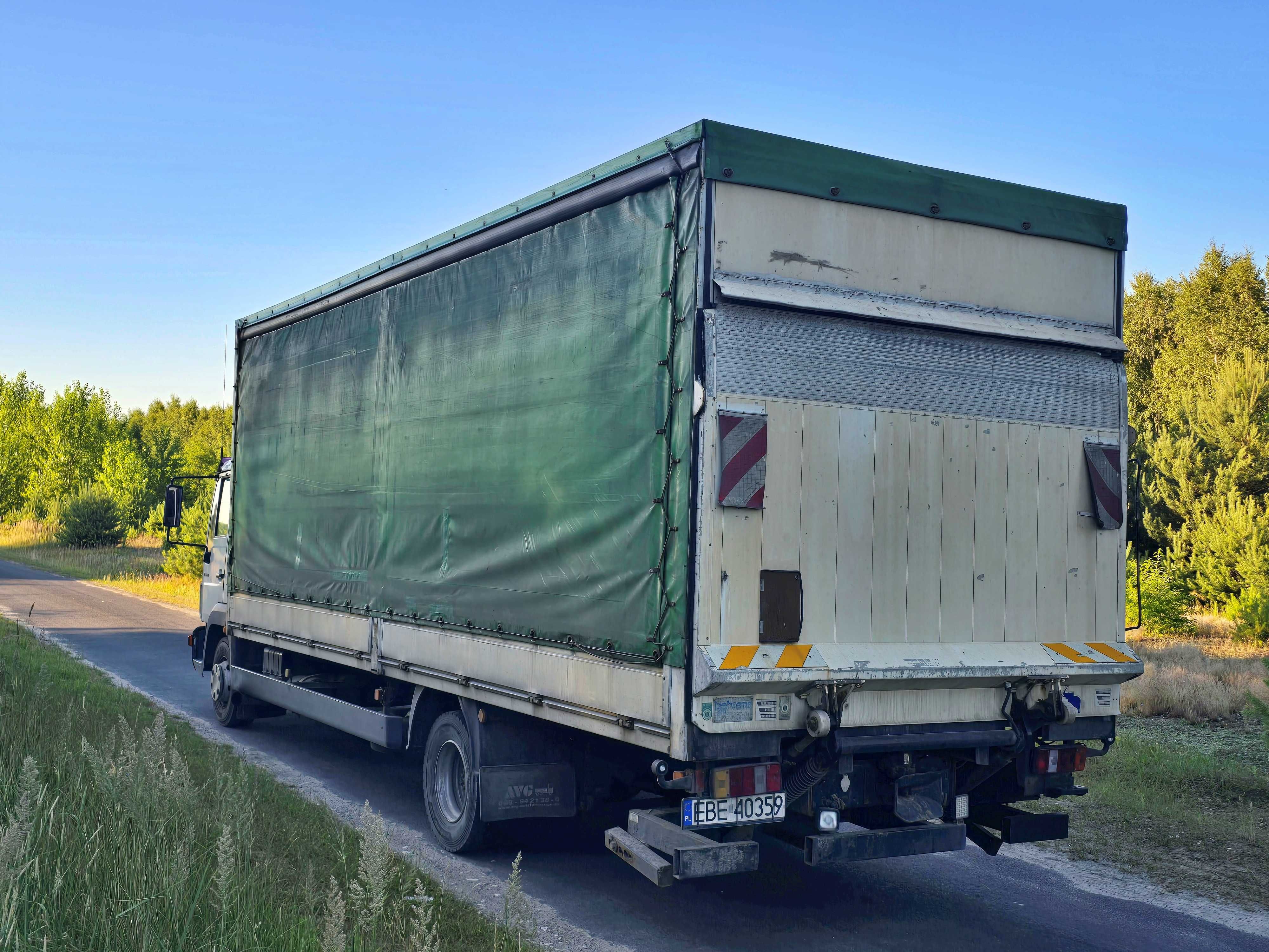 MAN L2000, Winda, Leżanka, Klima, Webasto, Długie opłaty, 18EP