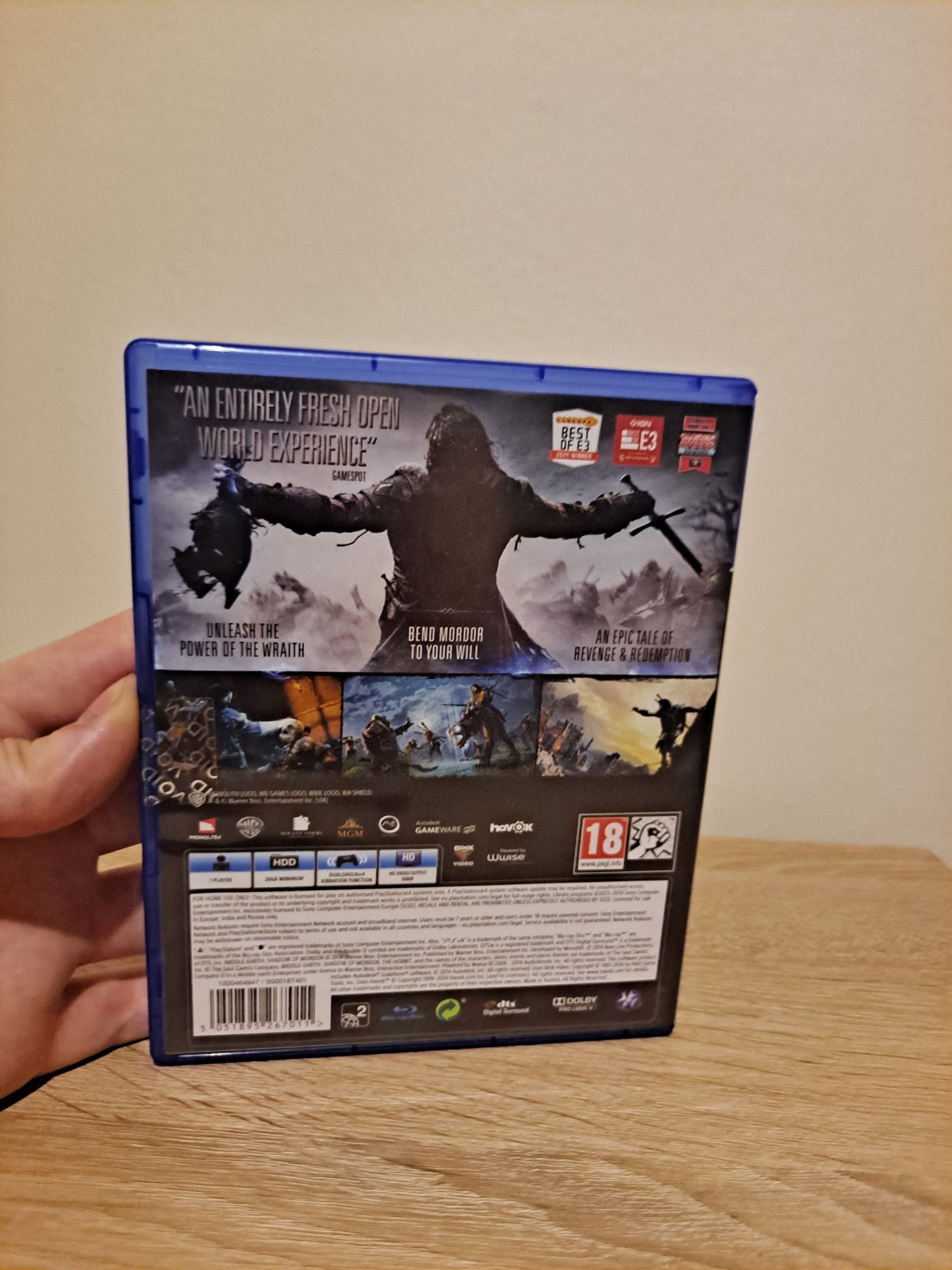 Shadow of Mordor PS4/PS5 PlayStation