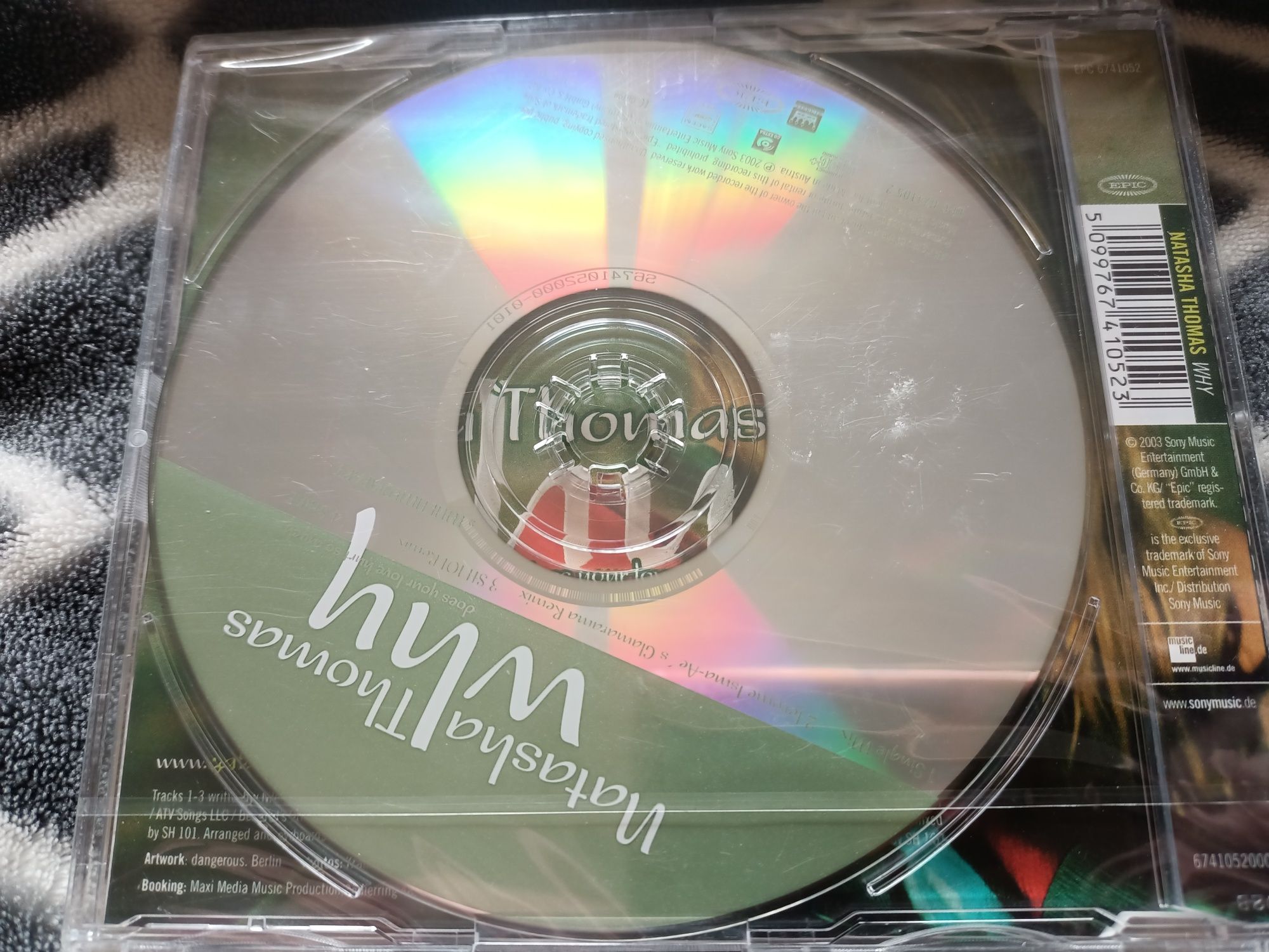 Natasha Thomas - Why (Does Your Love Hurt So Much) (CD, Maxi, Enh)(fol
