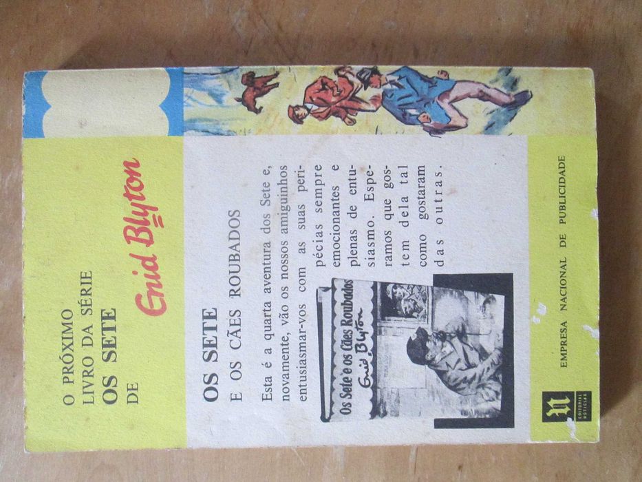 Os Sete e a Marca Vermelha, de Enid Blyton