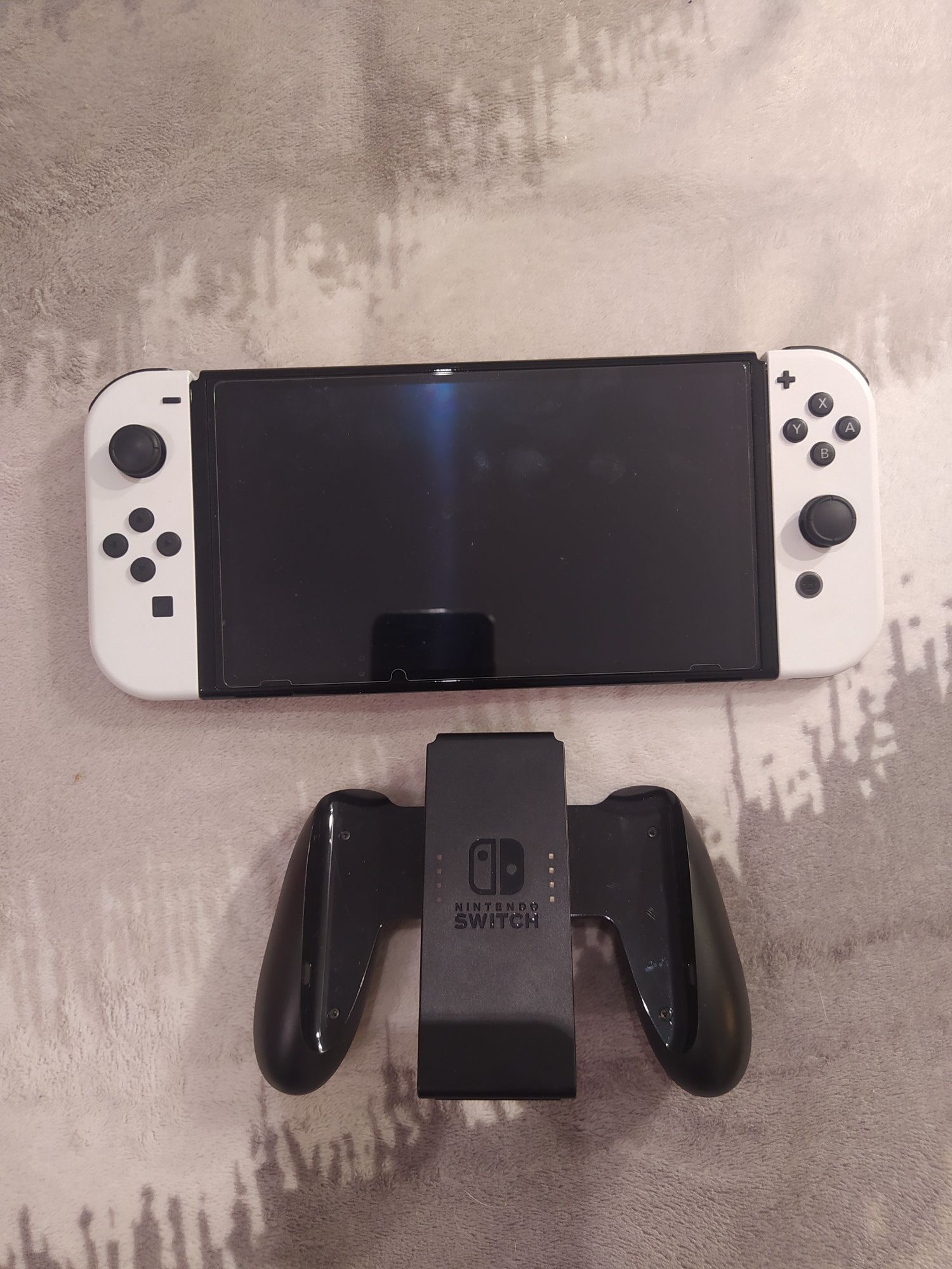 Nintendo Switch Oled Biały+ Etui