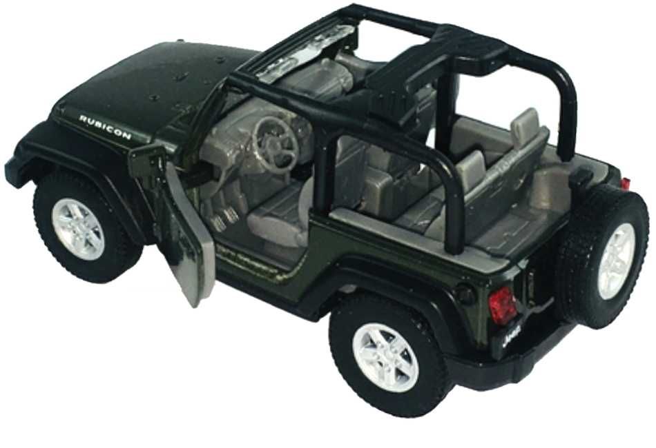 Jeep Wrangler Rubicon model WELLY 1:34 zielony