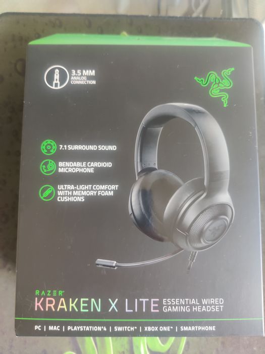 Дротова ігрова гарнітура Razer X Lite