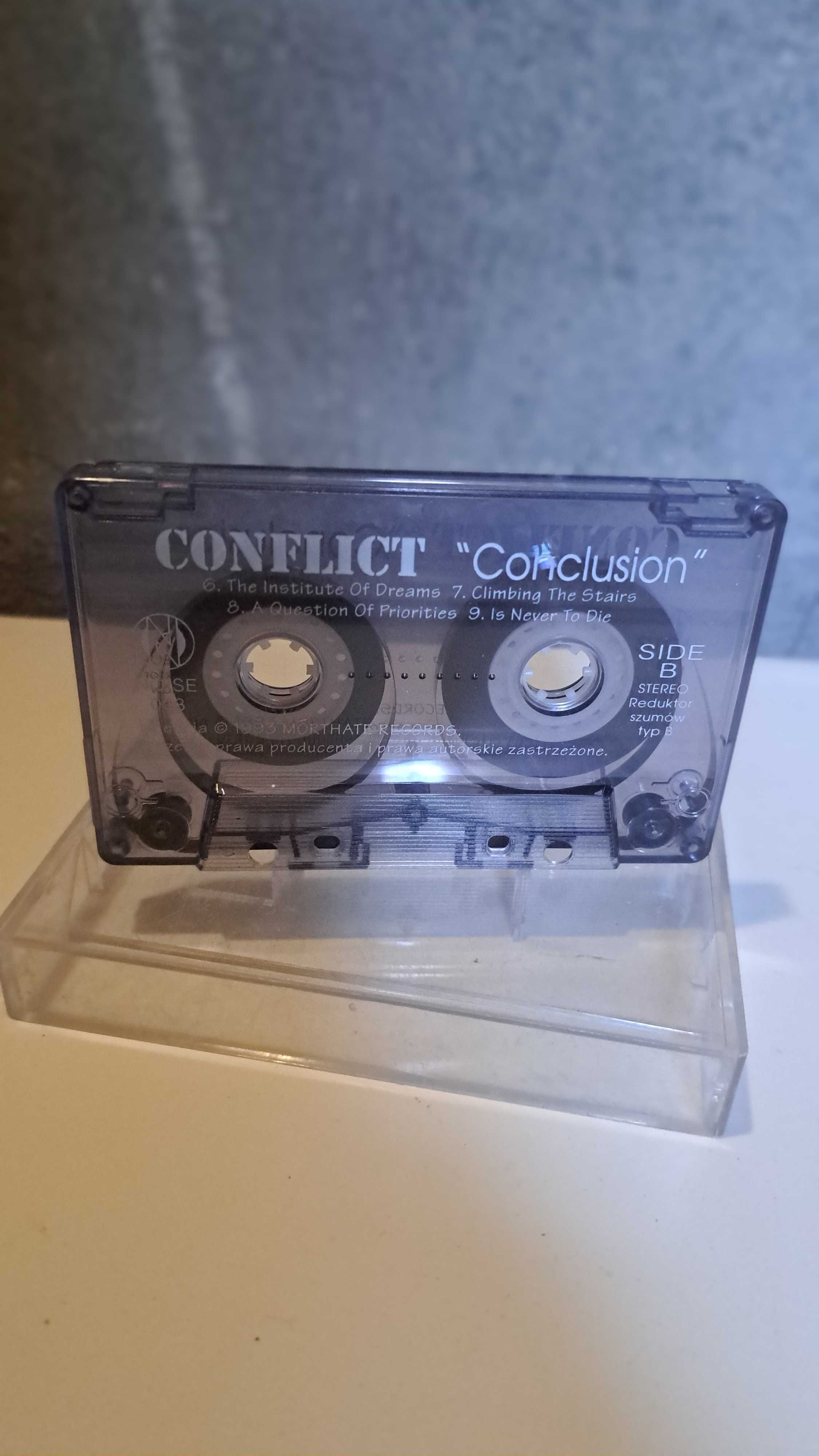 CONFLICT CONCLUSION kaseta magnetofonowa audio MC