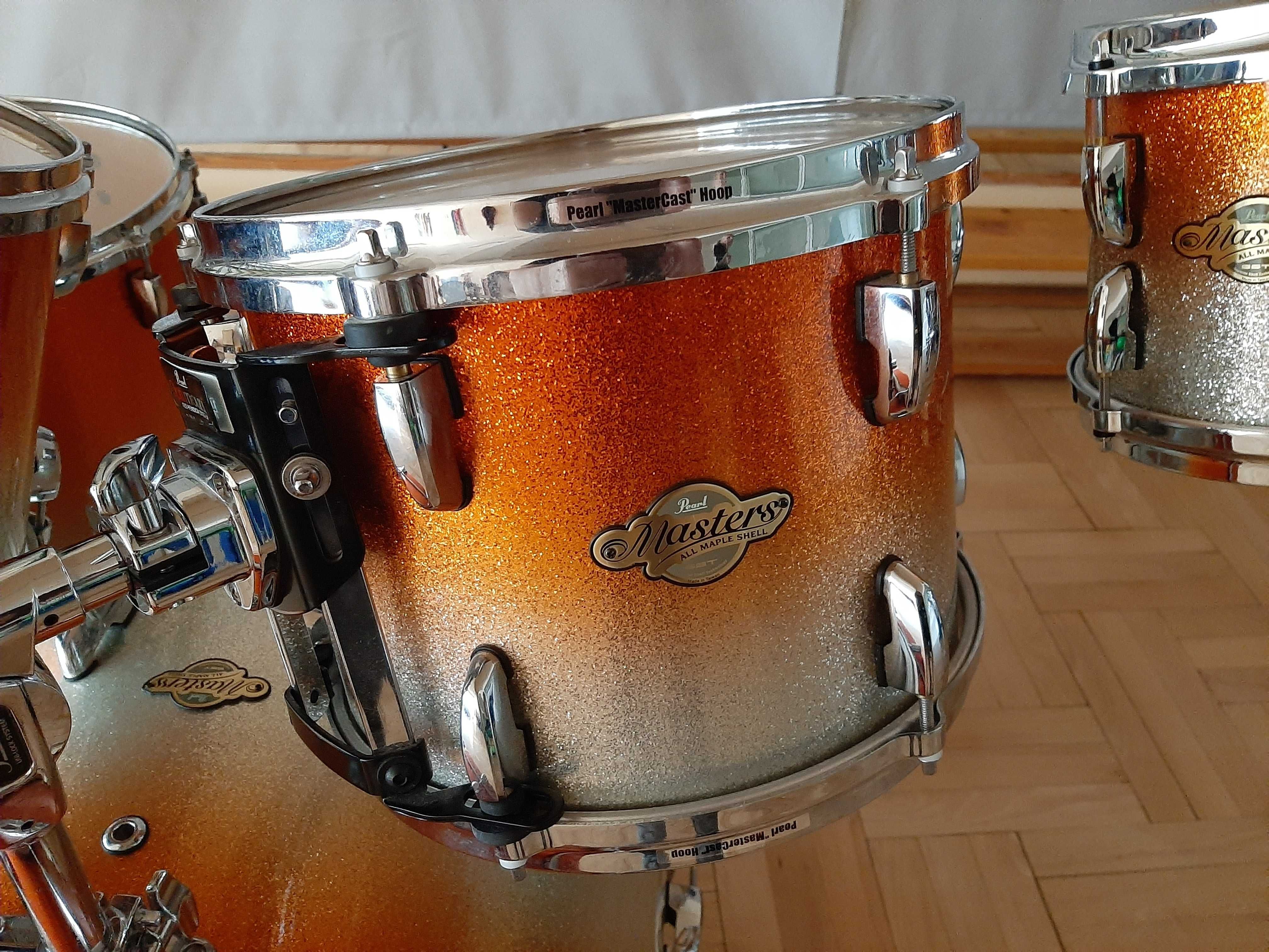 Perkusja Pearl Masters MCX Orange Sparkle Fade All Maple Shell