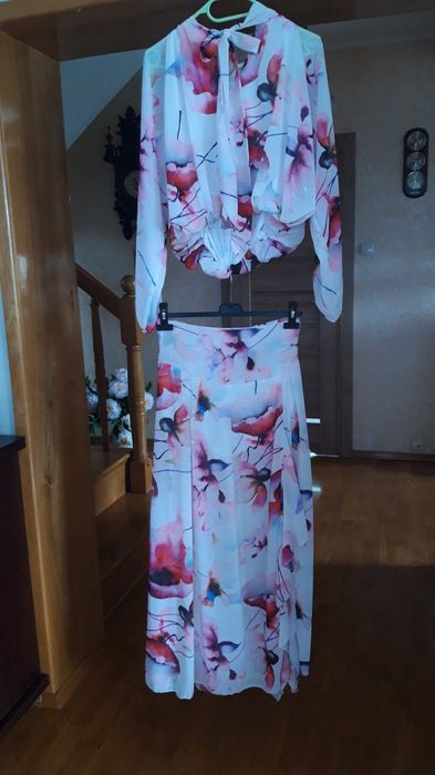 Piękny zestaw,na uroczystość