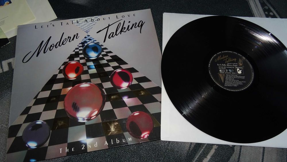 Winyl MODERN TALKING Let's Talk About Love 1985 Niemcy