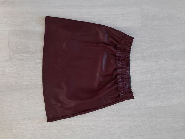 Skórzana spódnica Reserved XL
