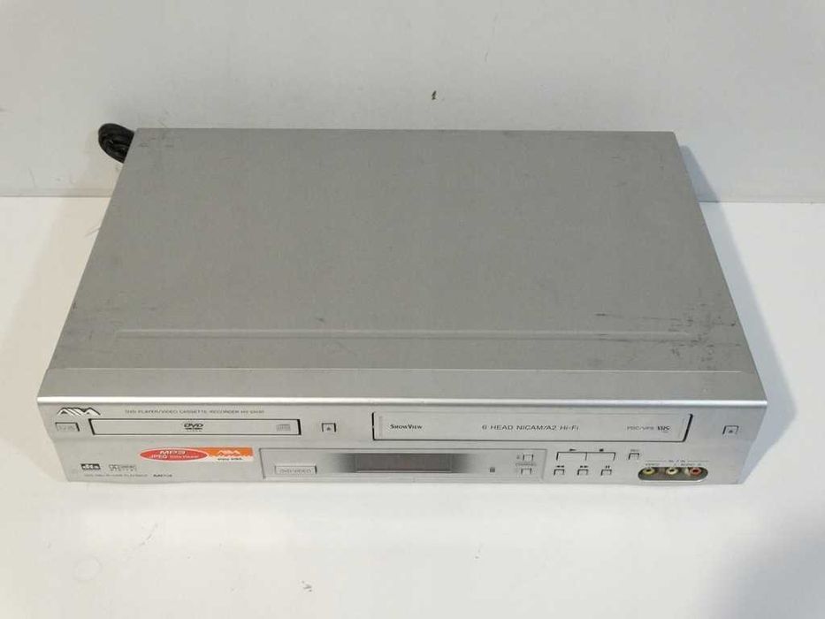AIWA HV-DH10E Magnetowid VHS DVD Combo 6HD Hi-Fi Stereo mp3