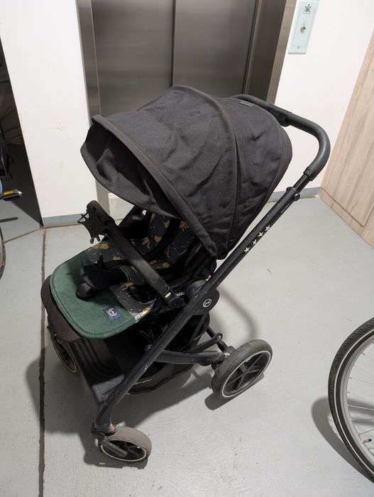 Używany wózek cybex balios S Lux - spacerówka + gondola + Lamilou