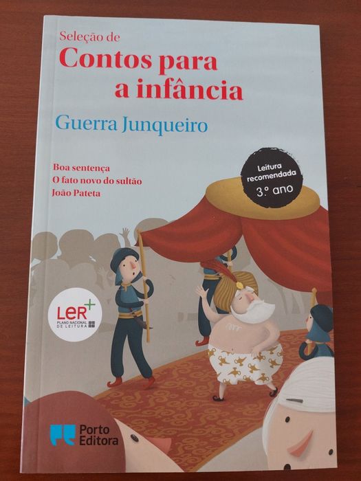 Livro Novo "Seleção de Contos para a infância" de Guerra Junqueiro