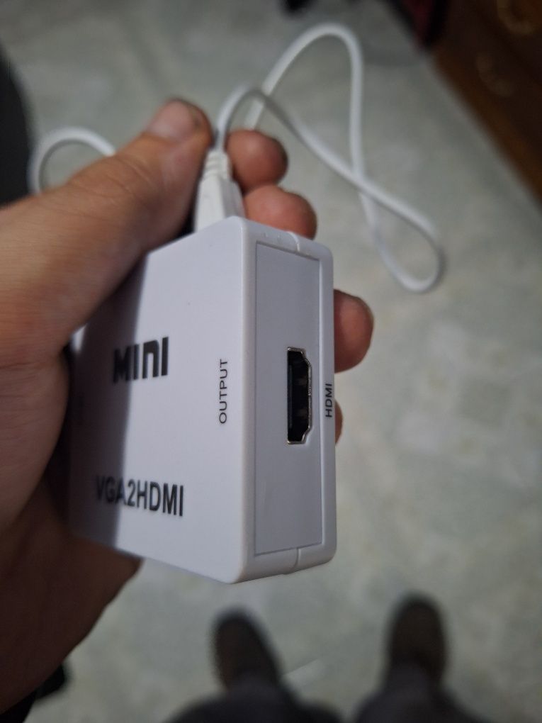 VGA2 para HDMI adaptador