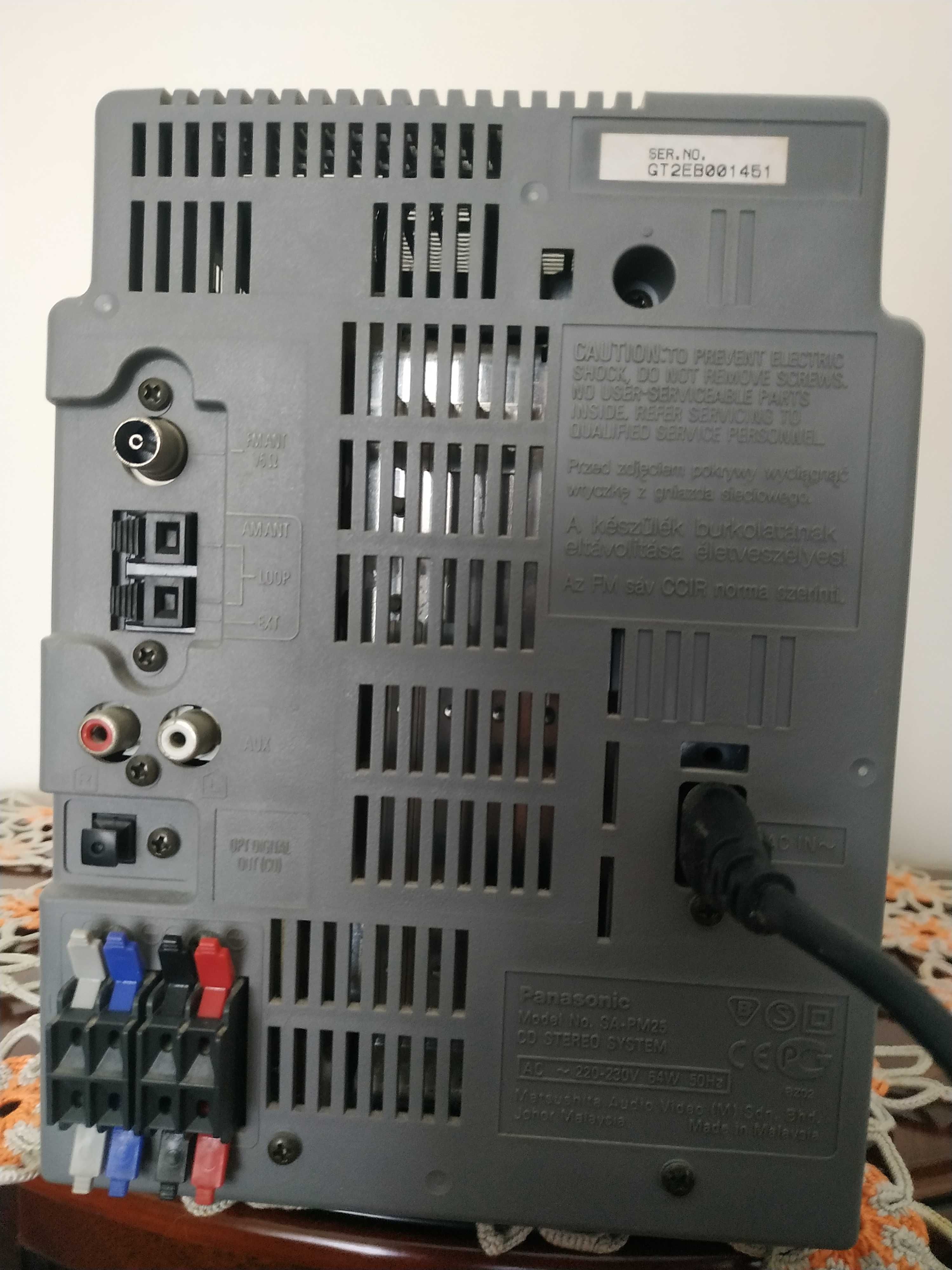 Sistema de Som Panasonic SA-PM25