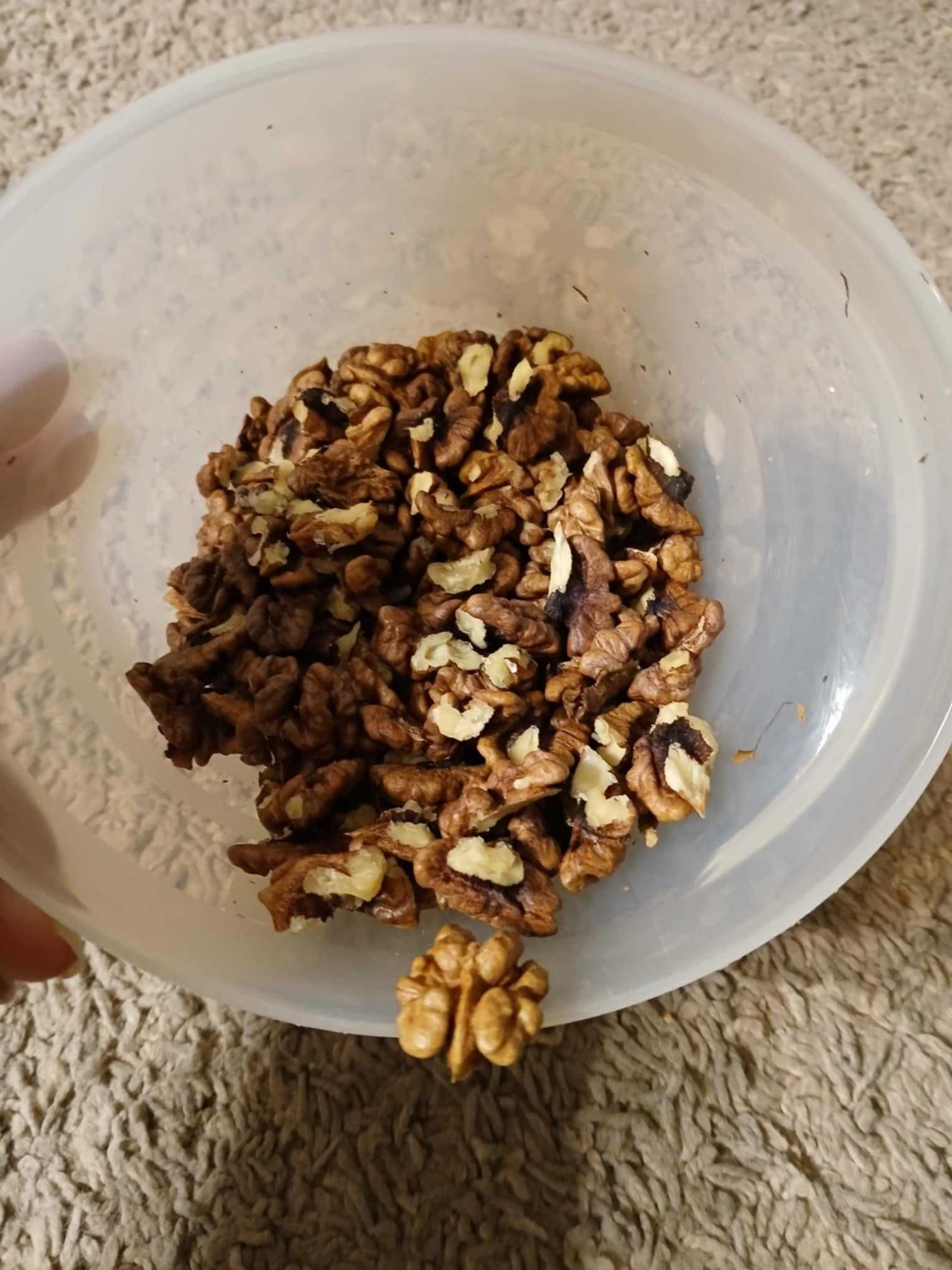 Ekologiczne orzechy włoskie niełuskane z własnego ogrodu 10kg