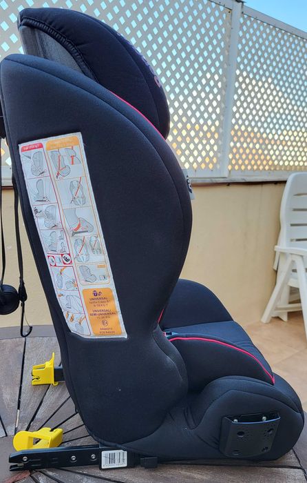 Cadeira Auto 1/2/3 PENGUIN Mod MS- Dos 9 aos 36 kg, Isofix, como nova