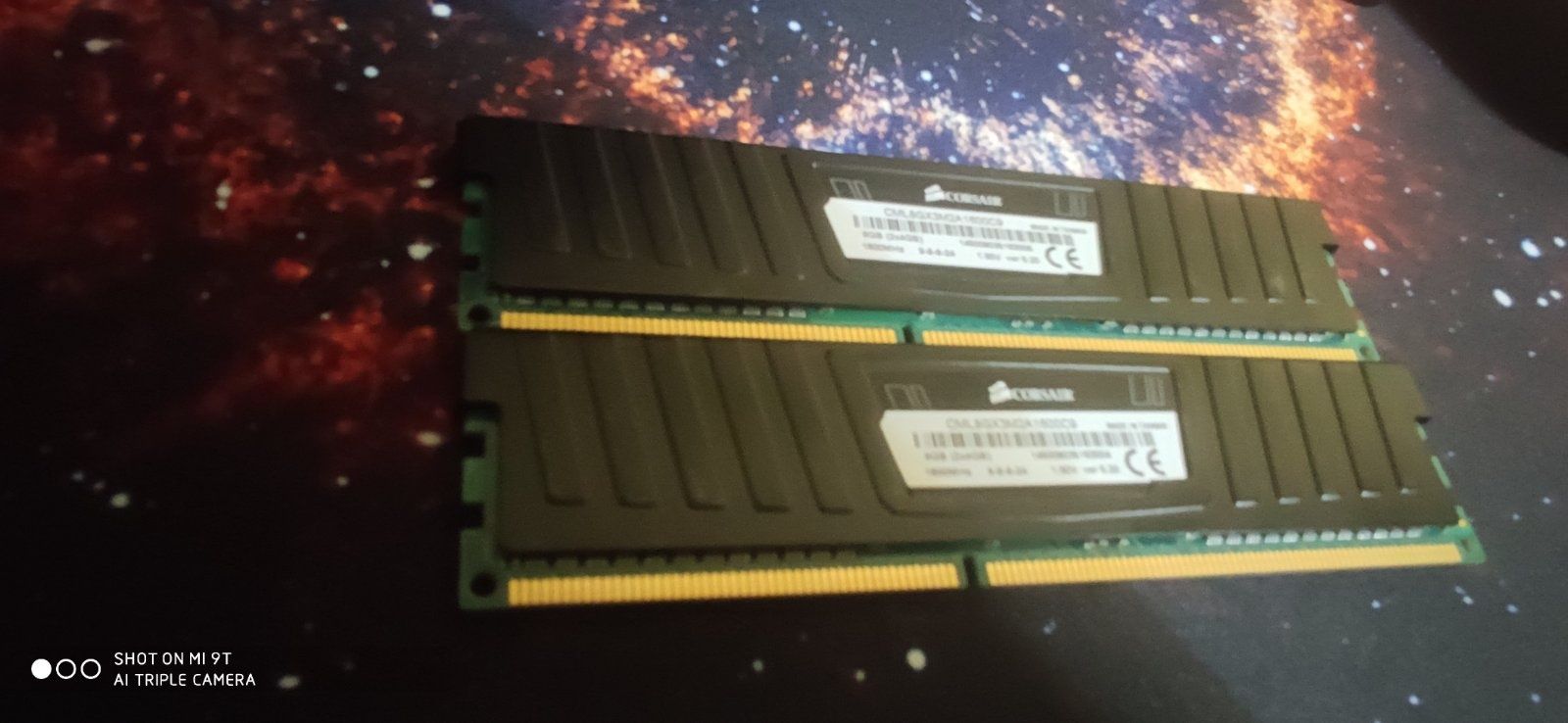 ІГРОВА пам'ять ДДР3 8 ГБ DDR3 8Gb (4гб+4gb) 1600 MHz з радіатором