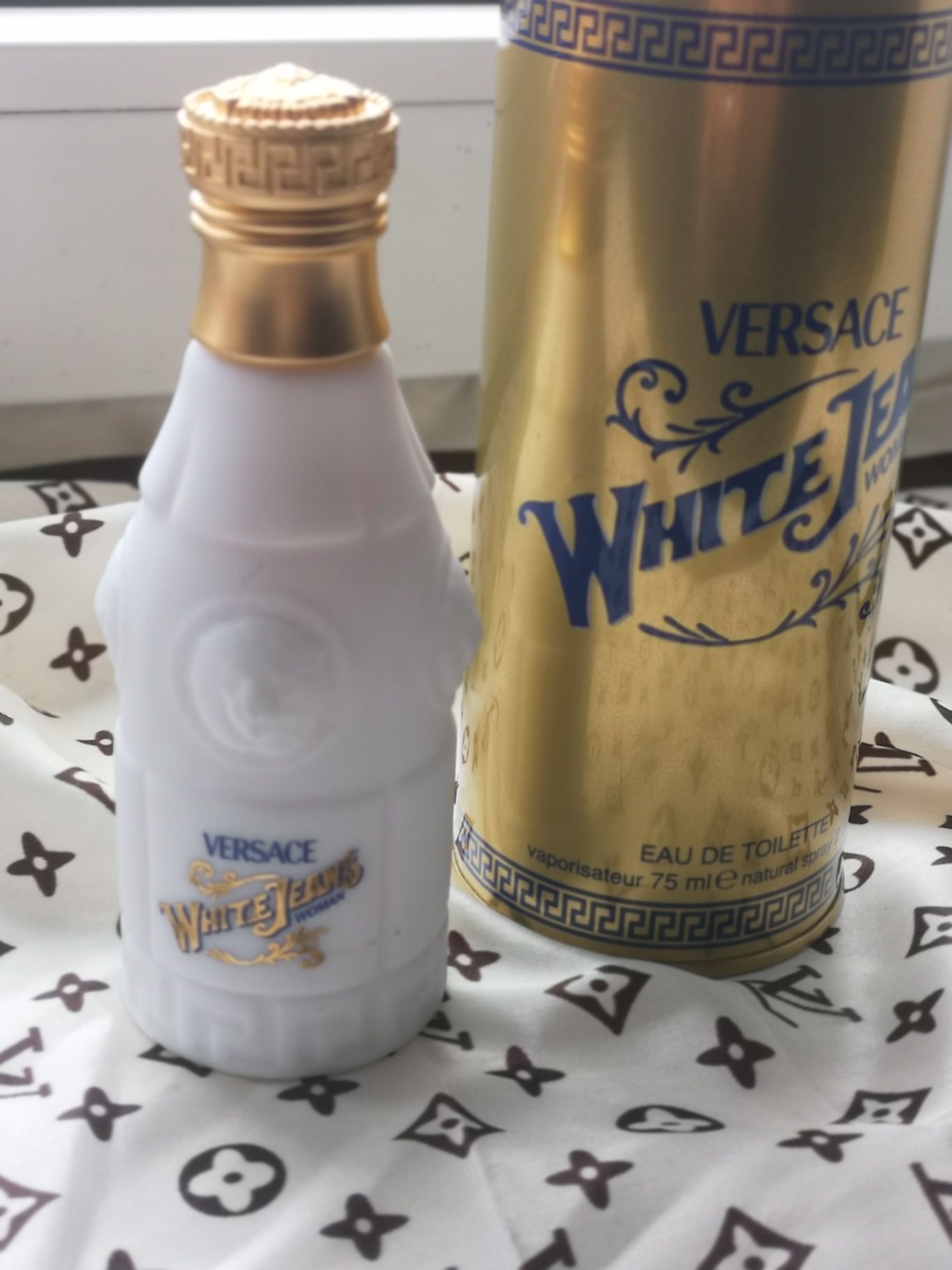 духи оригинал винтаж редкость White Jeans Versace 75 мл