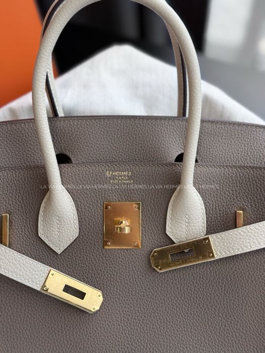 Єдиний екземпляр в Україні! Сумка Hermes Birkin 30 | Etoupe & Craie