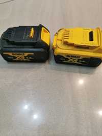 Dewalt dwie baterie 5ah i 4ah