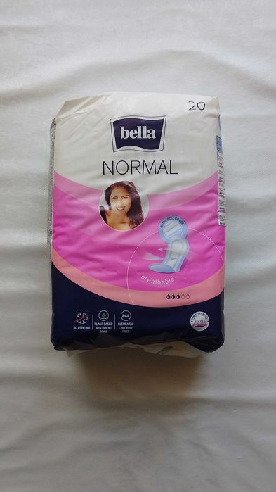 Bella Normal podpaski higieniczne bez skrzydełek (20 szt.)x 5 +16 free