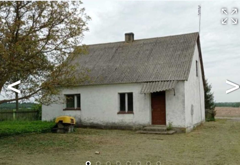 Siedlisko dom z dużą działką na Mazurach do generalnego remontu