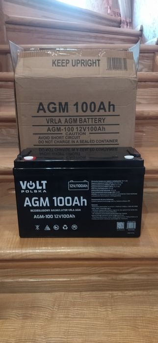 Акумулятор Volt Polska AGM 100Ah 12v