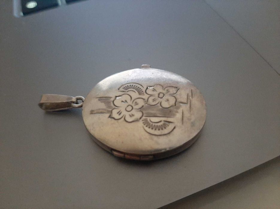 Cepelia stary srebrny sekretnik