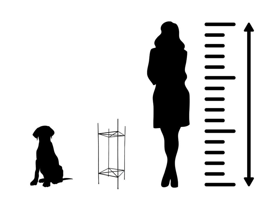 Kwietnik stojak na kwiaty stojący loft metalowy nowoczesny salon taras