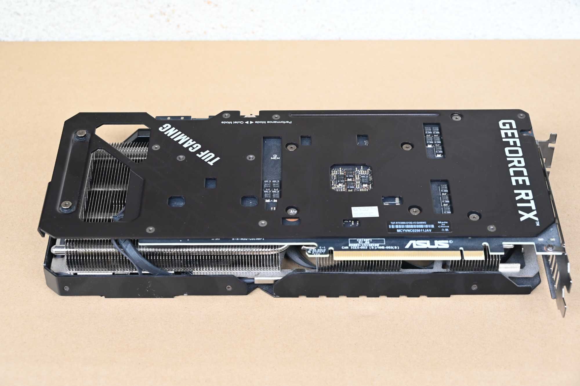 Karta graficzna Asus TUF GeForce RTX 3060 Gaming OC 12GB GDDR6