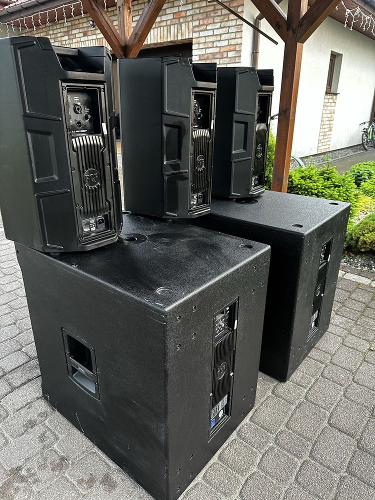 Aktywne głośniki RCF 4x ART 910-A i 2x SUB 8003-AS II idealny stan