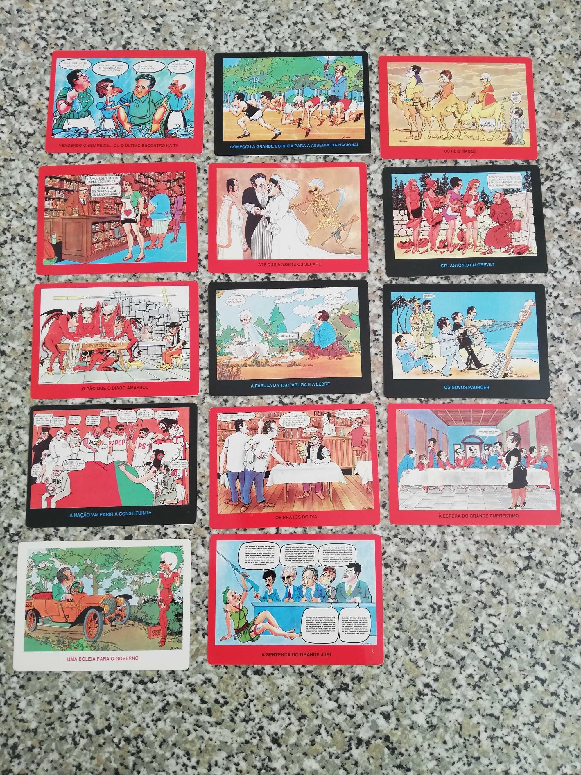 Calendários de diversas coleções dos anos 80 e 90.