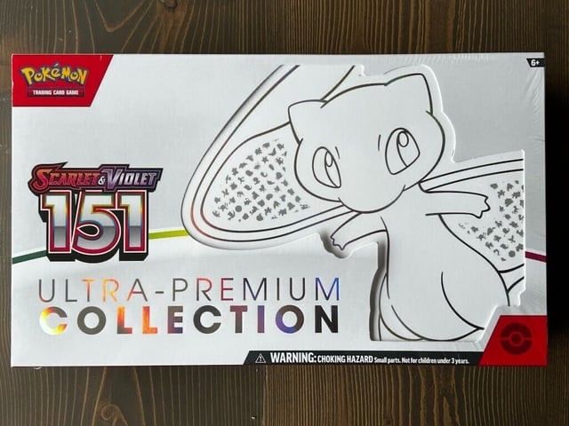 Caixa selada Pokémon 151 Ultra Premium Collection X4