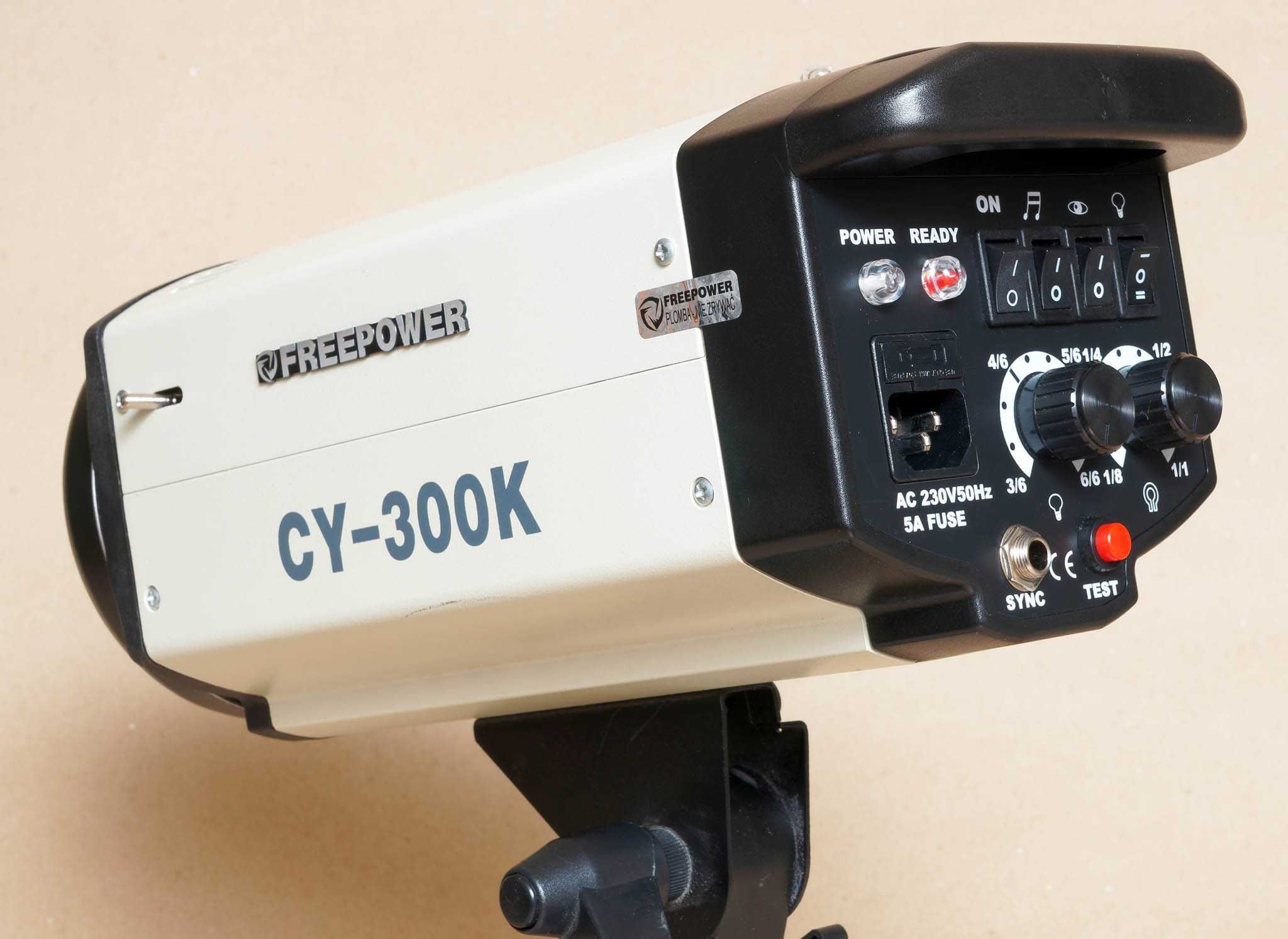 Studyjna lampa błyskowa Freepower CY-300K