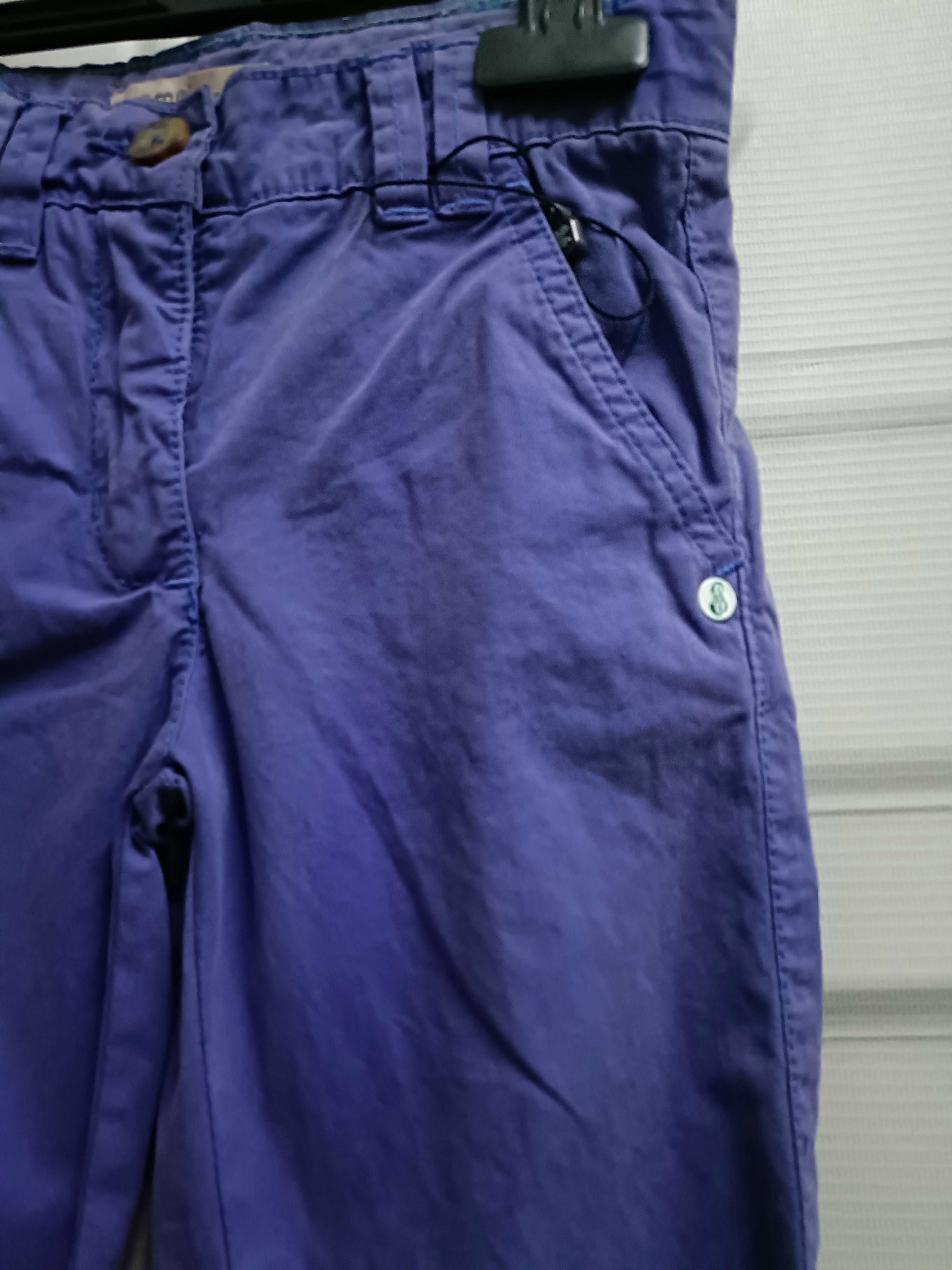 Spodnie dziewczęce fioletowy rozmiar 104