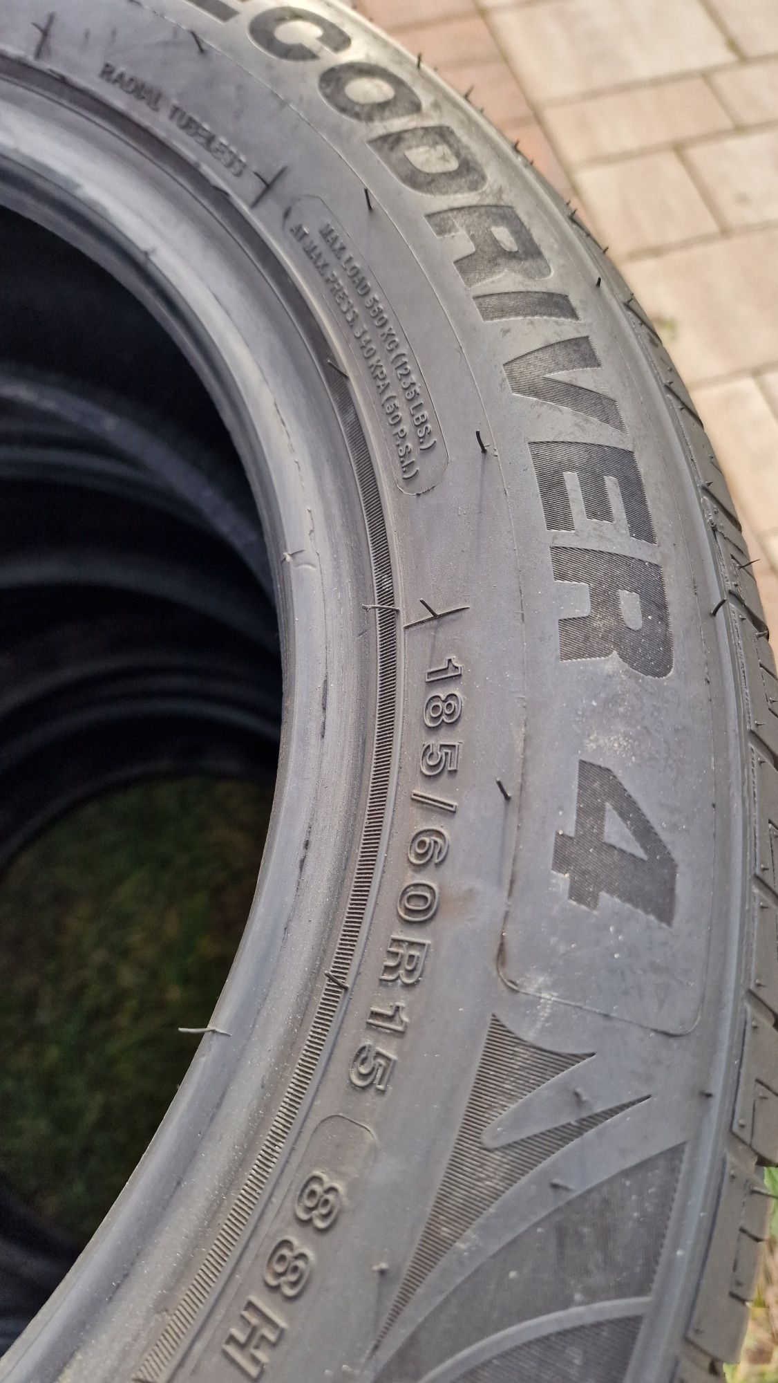 Opony 185/60R15 lato. JAK NOWE. 2022r.Imperial. WYSYŁAMY!