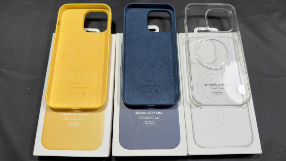 8 Capas usadas para Iphone 14 Pro Max - 5 originais 3 de aluminio.