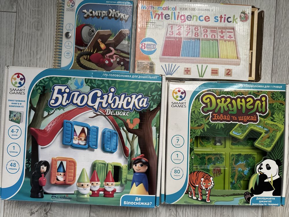 Гра-логіка Smart Games Лабораторія 20 ігр