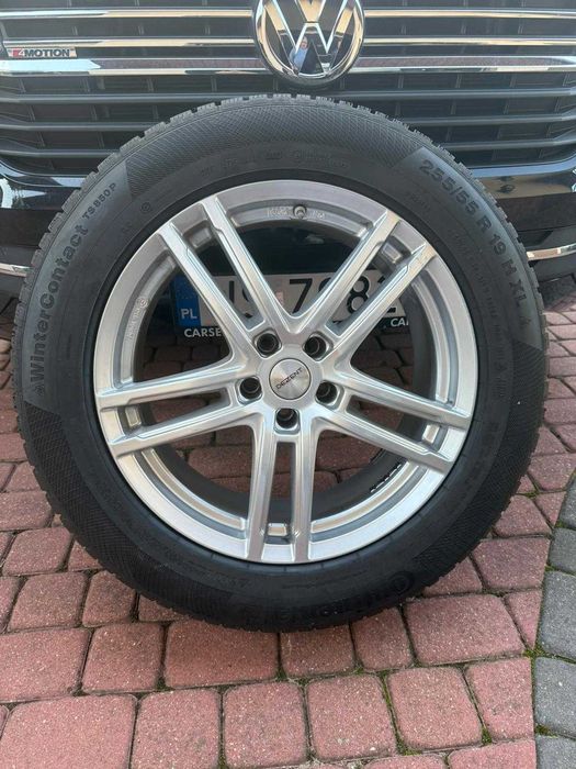 Koła zimowe 19" komplet 4szt. na oponie Continental 255/55 R19 XL