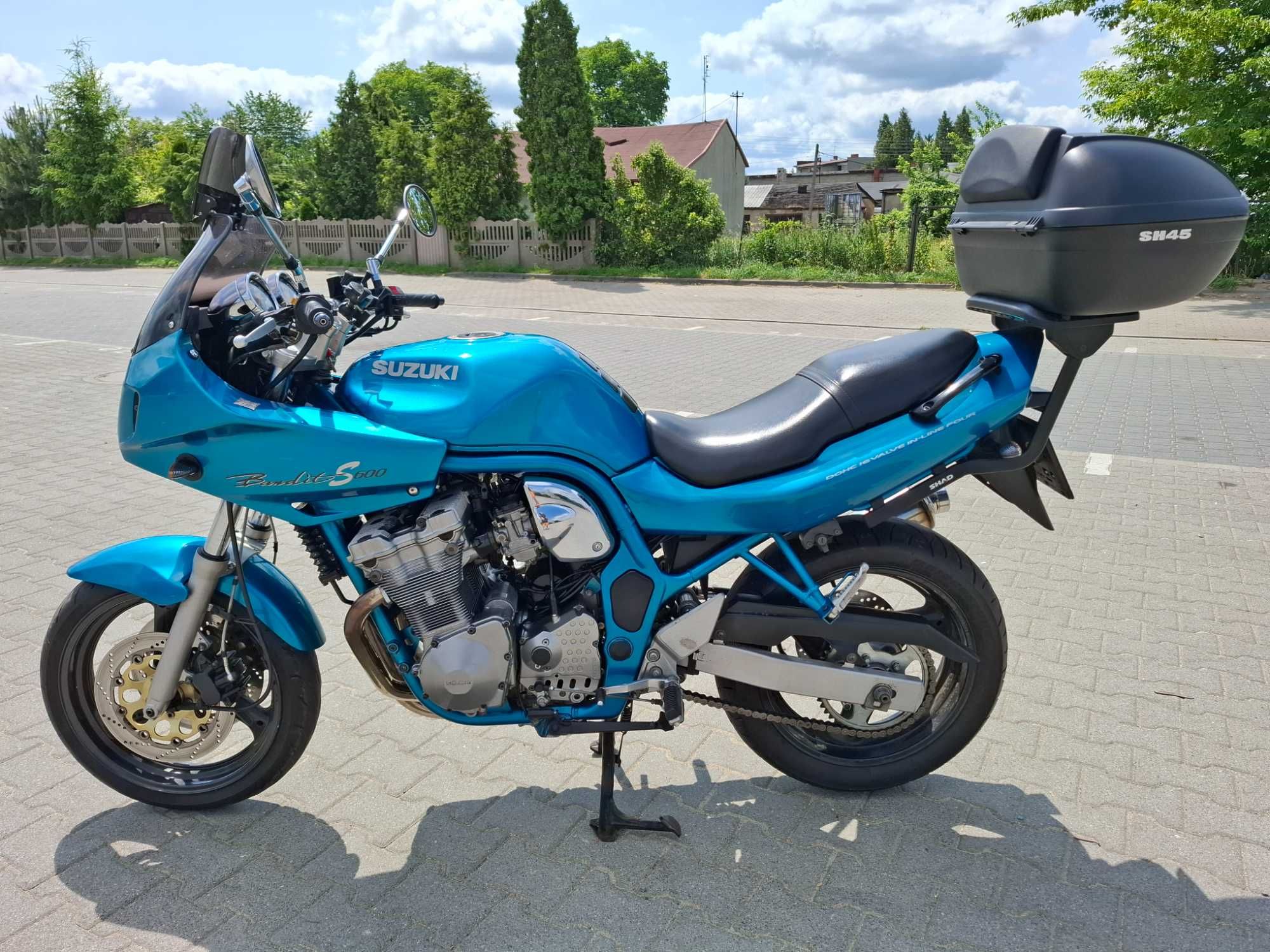 Suzuki GSF 600S Bandit StanBdb Oryginał Ważne Opłaty Kufer 100%Sprawny