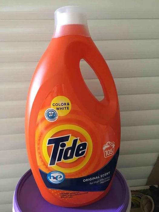 Гель концентрат для прання Tide Color White 5,7 л 105 стирок