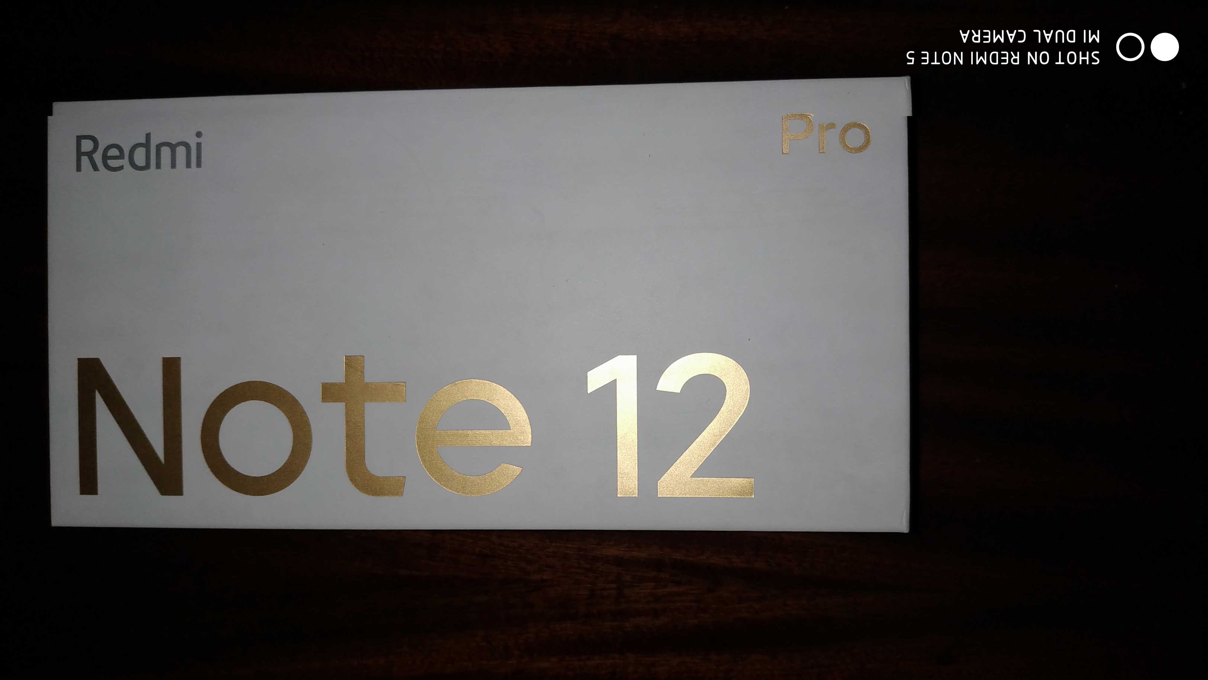 Redmi note 12 pro 5g 8/128