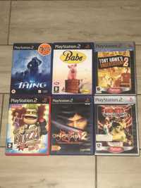 Gry PS2 Tekken 5 Świnka Baby Onimusha 2 Thing Buzz PL