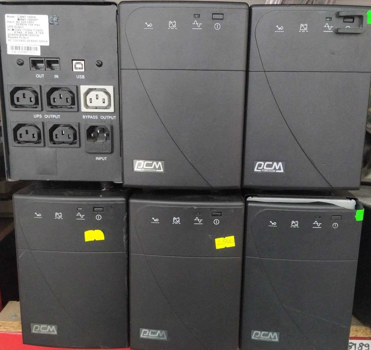 ДБЖ Powercom BNT-1000AP, 600 Вт, AVR, USB