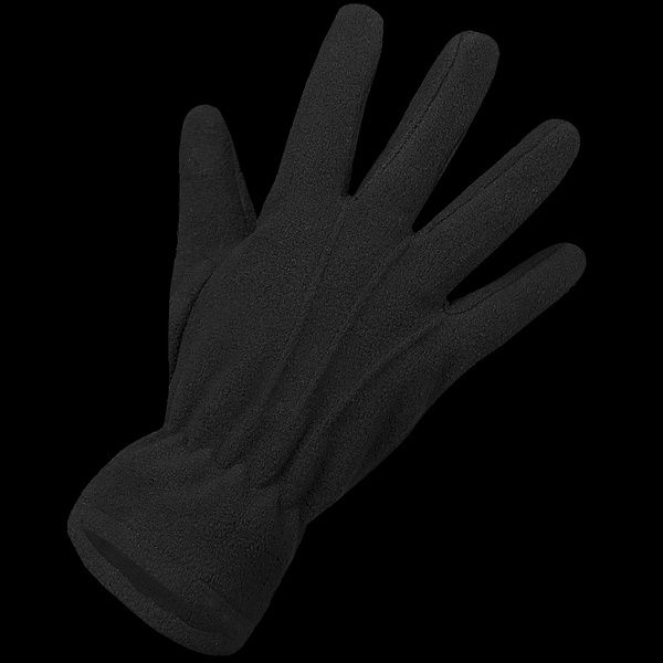 Перчатки флисовые универсальные черные