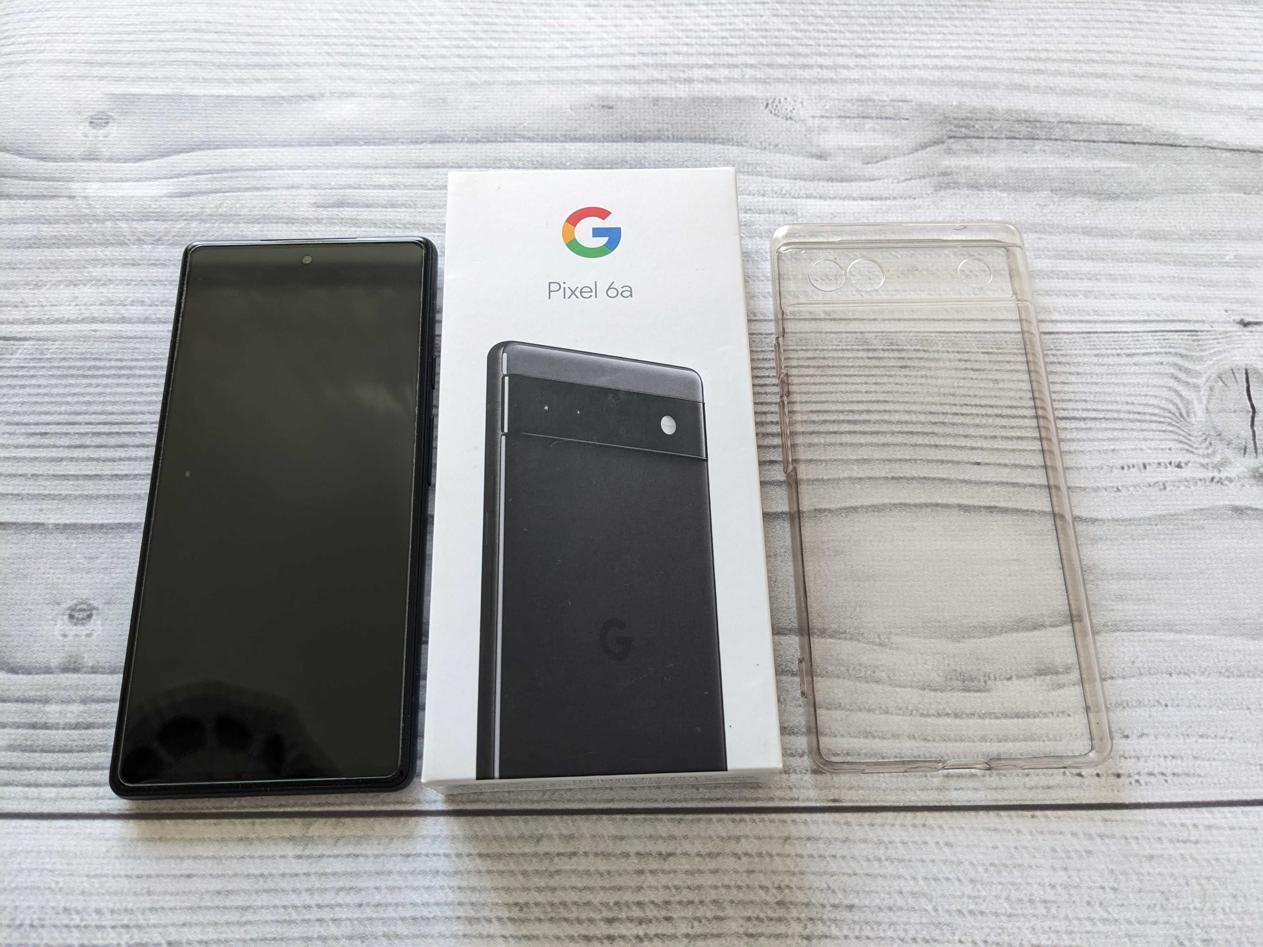 Смартфон Google Pixel 6a 6/128 Charcoal. Повний комплект. Як новий