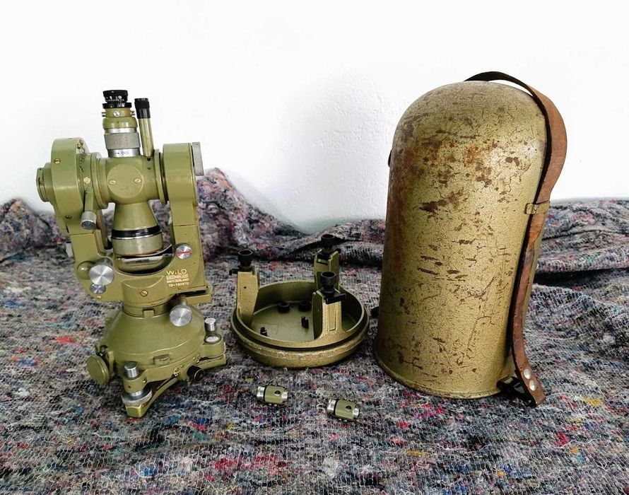 Instrumento topográfico clássico teodolito Wild T2